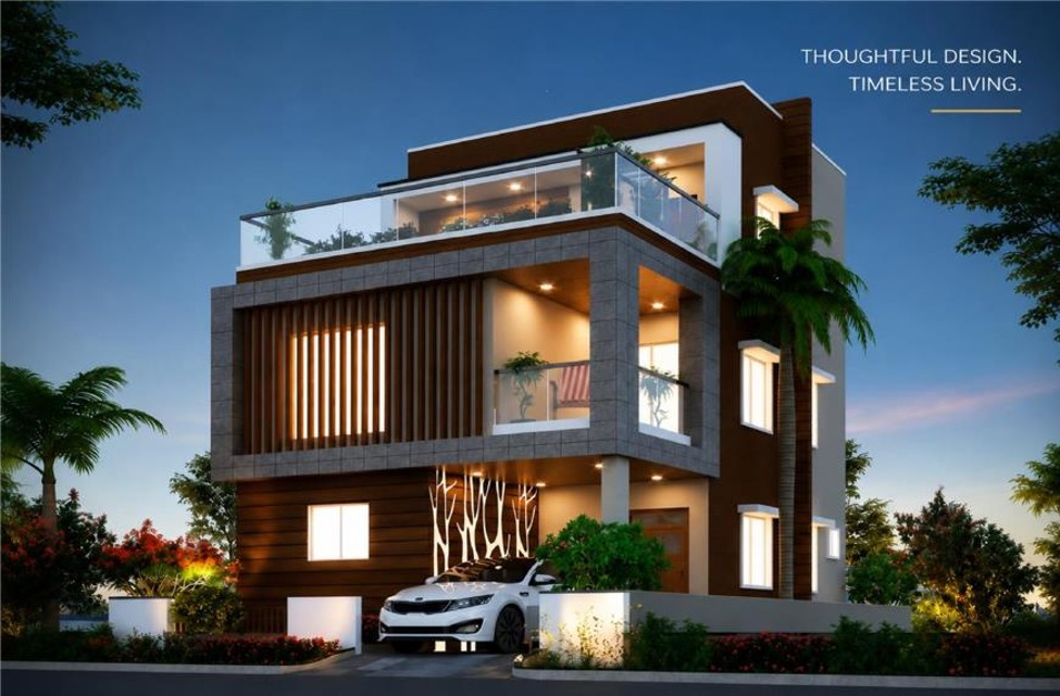DVM Avenues Elite Homes - Villa Elevation